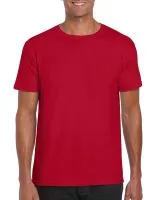 Softstyle® Ring Spun T-Shirt Piros