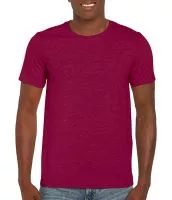 Softstyle® Ring Spun T-Shirt Heather Cardinal