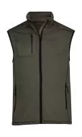 Stretch Fleece Bodywarmer Deep Green