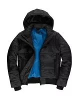 Superhood/women Jacket Black/Cobalt Blue