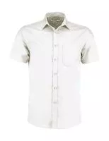 Tailored Fit Poplin Shirt SSL Fehér