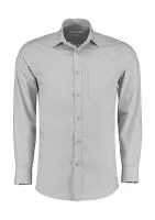 Tailored Fit Poplin Shirt Light Grey