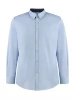 Tailored Fit Premium Contrast Oxford Shirt Light Blue/Navy
