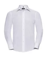 Tailored Poplin Shirt LS Fehér