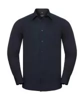 Tailored Poplin Shirt LS French Navy