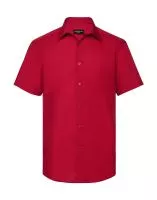 Tailored Poplin Shirt Classic Red