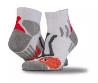 Technical Compression Sports Socks Fehér