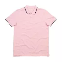The Tipped Polo Pink/Navy