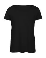 Triblend/women T-Shirt Black