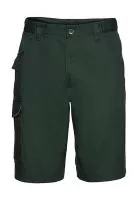 Twill Workwear Shorts Bottle Green