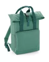 Twin Handle Roll-Top Backpack Sage Green