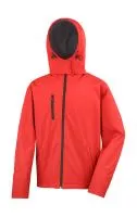 TX Performance Hooded Softshell Jacket Red/Black