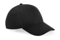 Ultimate 6 Panel Cap Black