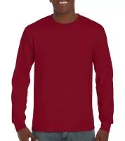 Ultra Cotton Adult T-Shirt LS Cardinal Red