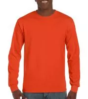 Ultra Cotton Adult T-Shirt LS Narancssárga