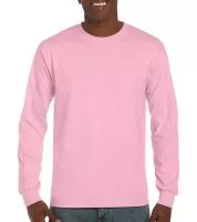 Ultra Cotton Adult T-Shirt LS Light Pink
