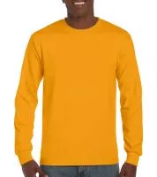 Ultra Cotton Adult T-Shirt LS Gold