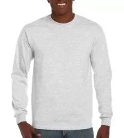 Ultra Cotton Adult T-Shirt LS Ash Grey