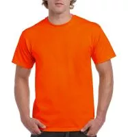 Ultra Cotton Adult T-Shirt Safety Orange