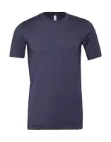 Unisex Heather CVC Short Sleeve Tee Heather Navy