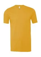 Unisex Heather CVC Short Sleeve Tee Heather Yellow Gold