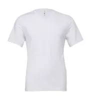 Unisex Jersey V-Neck T-Shirt Fehér
