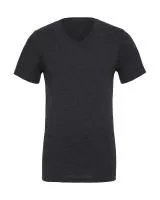 Unisex Jersey V-Neck T-Shirt Szürke