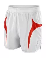 Unisex Micro Lite Running Shorts White/Red