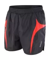Unisex Micro Lite Running Shorts Black/Red