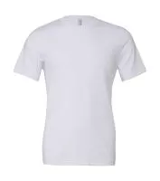 Unisex Triblend Short Sleeve Tee Solid White Triblend
