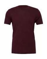 Unisex Triblend Short Sleeve Tee Maroon Triblend