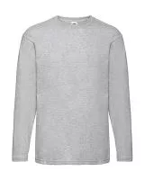 Value Weight LS T Heather Grey