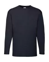 Value Weight LS T Deep Navy