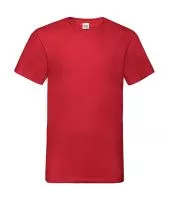 Valueweight V-Neck-Tee Piros