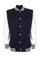 Varsity Jacket Navy/White