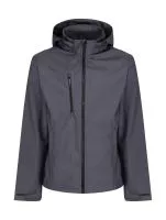 Venturer 3-Layer Hooded Softshell Jacket Seal Grey/Black