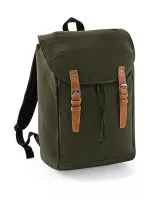 Vintage Backpack Military Green