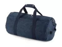 Vintage Canvas Barrel Bag Vintage Oxford Navy