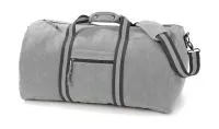 Vintage Canvas Holdall  Vintage Light Grey