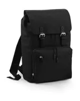 Vintage Laptop Backpack Black/Black