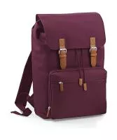 Vintage Laptop Backpack Burgundy