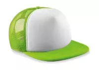 Vintage Snapback Trucker Lime Green/White