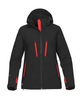 Women`s Patrol Softshell Jacket Black/Bright Red