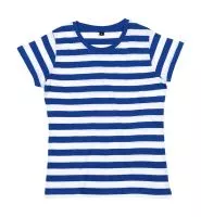 Women`s Stripy T Classic Blue/White