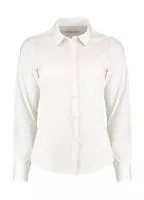 Women`s Tailored Fit Poplin Shirt Fehér