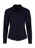 Women`s Tailored Fit Poplin Shirt Dark Navy