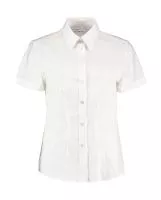 Women`s Tailored Fit Workwear Oxford Shirt SSL Fehér