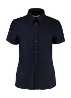Women`s Tailored Fit Workwear Oxford Shirt SSL French Navy
