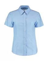 Women`s Tailored Fit Workwear Oxford Shirt SSL Light Blue