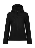 Women`s Venturer 3-Layer Hooded Softshell Jacket Black